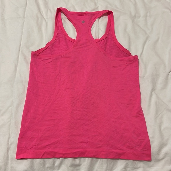 Pink Racerback Tank Top - Picture 2 of 3